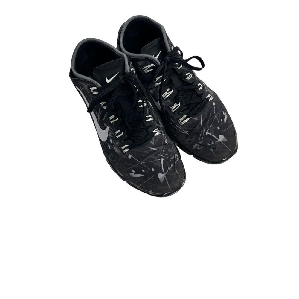 Nike Free Tr Connect 2 Women Round Toe Synthetic Running Shoe Black Size 8